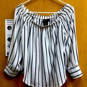 Off the shoulder shirt